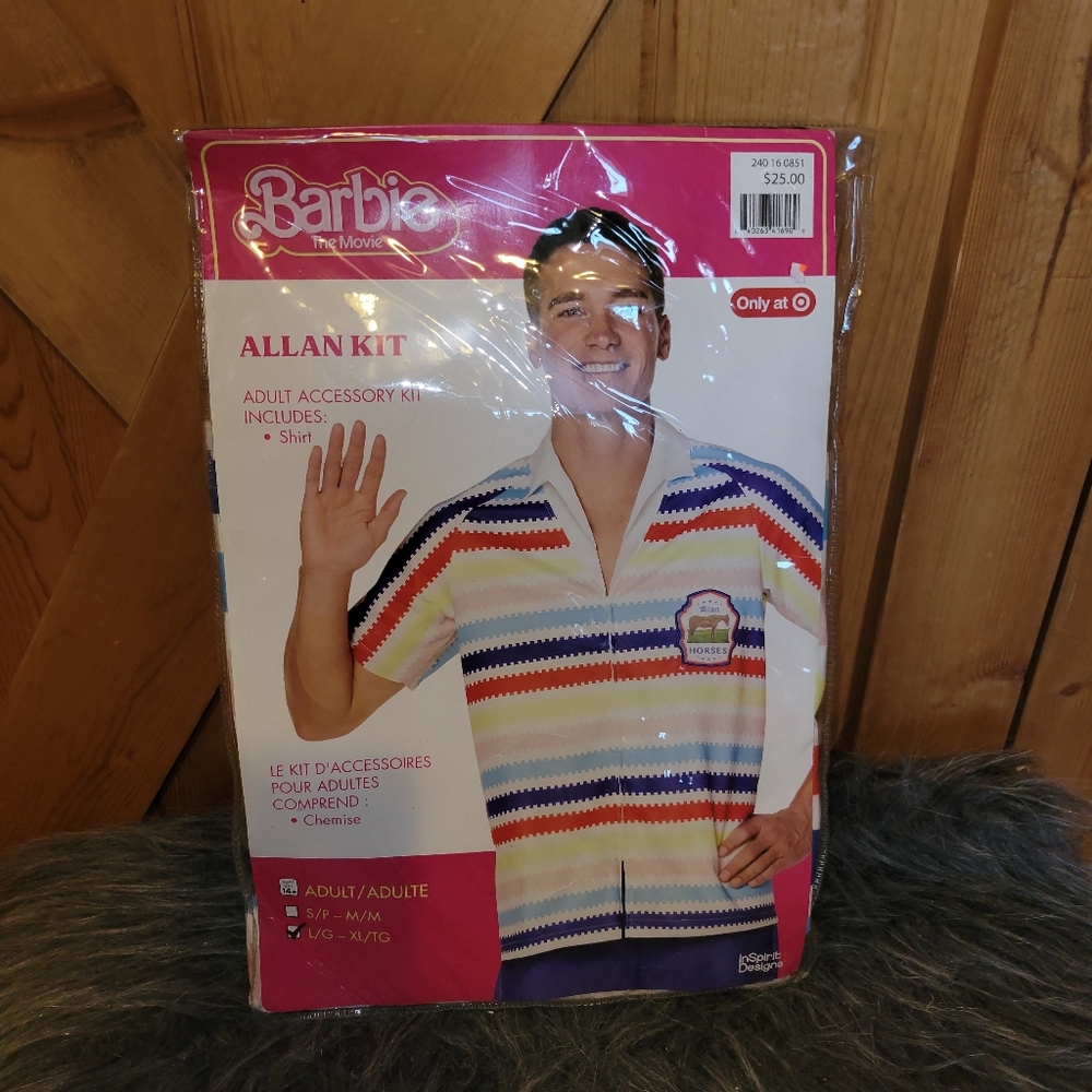 Barbie Allan Costume Kit with Multicolor Striped Shirt